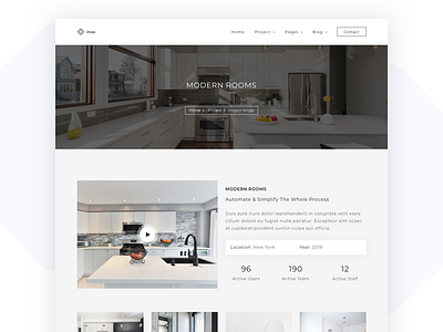 inox - Kitchen & Interior Design Template agency corporate creative exterior html5 interior kitchen landing modern design parallax portfolio saas