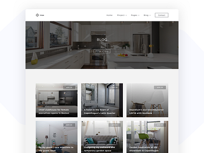 inox - Kitchen & Interior Design Template