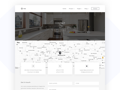 inox - Kitchen & Interior Design Template