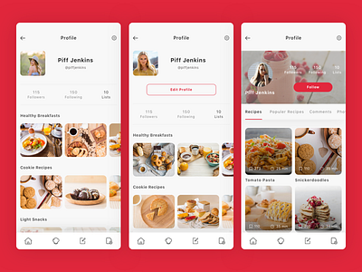 Roka - Recipes and Food Plan App UI Kit app chef cooking creative delicious food kitchen plan recipe recipes restaurant ui kit