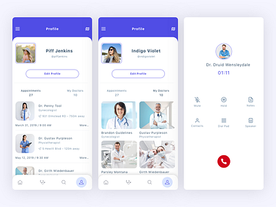 Civan - Find Doctor App UI Kit app clinic creative dentist doctor health healthcare hospital medical medicine pharmacy ui kit