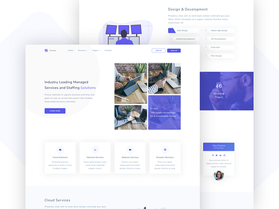 Jirono - IT Solutions and Corporate Template agency app business corporate creative landing network portfolio software solutions startup themeforest