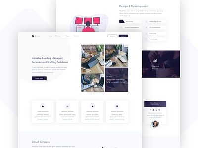 Jirono - IT Solutions and Corporate Template agency app business corporate creative landing network portfolio software solutions startup themeforest