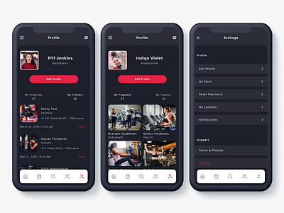 Badi - Find a Personal Trainers App UI Kit