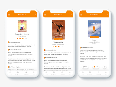 Meron - e-Book and Audio Book App UI Kit