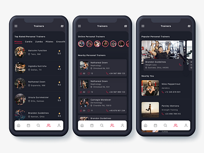 Badi - Find a Personal Trainers App UI Kit