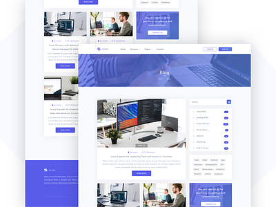 Jirono - IT Solutions and Corporate Template agency app business corporate creative landing network portfolio software solutions startup themeforest