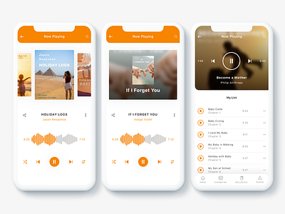 Meron - e-Book and Audio Book App UI Kit adobe xd audio book book book store e book ebook ecommerce shop social stream ui kit xd