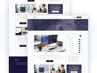 Jirono - IT Solutions and Corporate Template agency app business corporate creative landing network portfolio software solutions startup themeforest