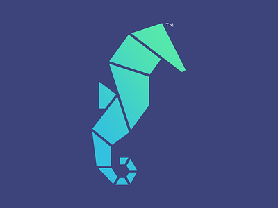 The Nerd Institute Logo brand branding design facet geometric identity logo logo design polygon polygonal
