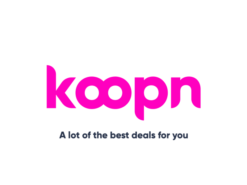 koopn logo animated animation branding coupon discount gif logo logotype motion