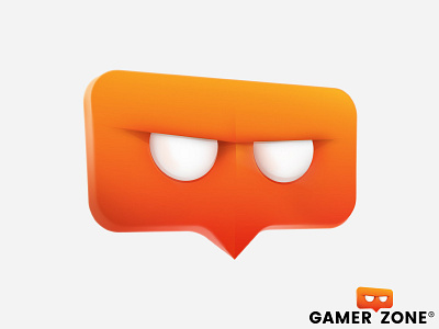 Gamerzone logo 3d game logo logotype vector