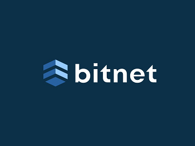 BitNet brand branding crypto design icon identity logo logotype vector ©