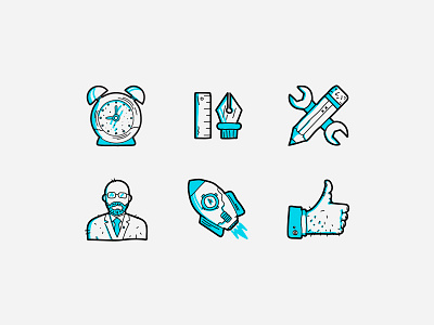 Vector anti-icons icon icons illustration line pack web