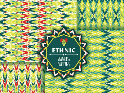 Ethnic seamless pattern