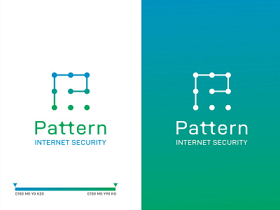 Pattern_Internet Security_Brand Concept branding creative design logo