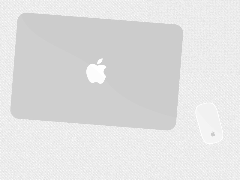 Flat Mac Layout by Anthony Young on Dribbble