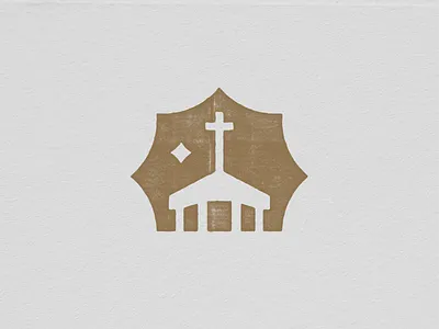 Nativity christian church gold icon logo mark natural shine stamp star texture