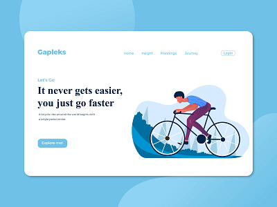 Gapleks Bicycle Company - Landing Page