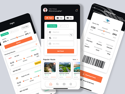 Piknik - Ticket Mobile App booking booking app booking mobile branding bus flight holiday mobile mobile app mobile design popular ticket ticket app train travel travel app travel booking trending ui