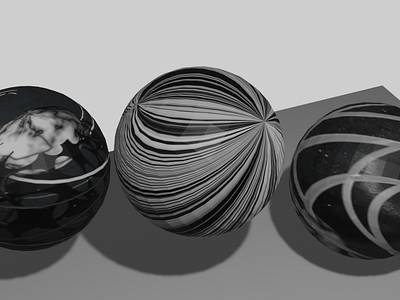 Black and White Abstract Design