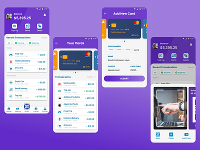 E-Wallet / Finance App app dailyui dailyuichallenge design ui ux