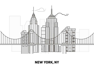 Newyork by Dustin Weeres on Dribbble