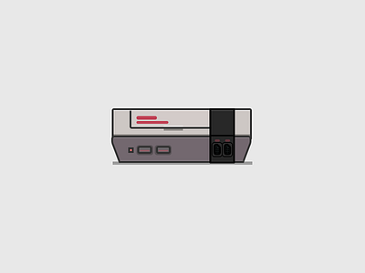 Now you're playing with power! 8 bit icon illustration mininmal nes nintendo retro simple vector videogames