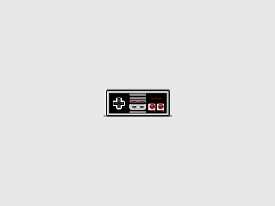 Nes Controller 80s controller illustration nes nintendo retro vector videogames