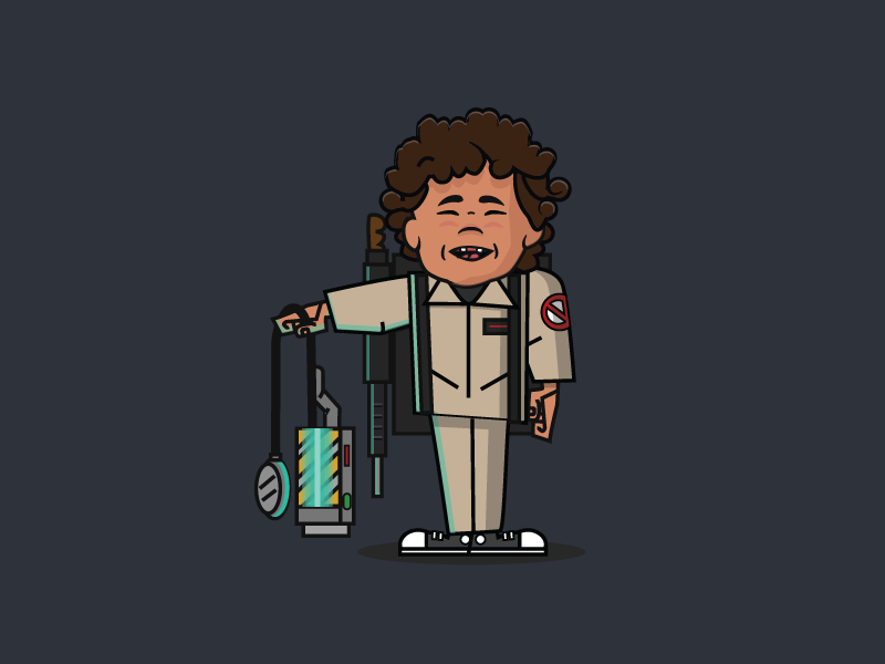 stranger things dustin ghostbuster