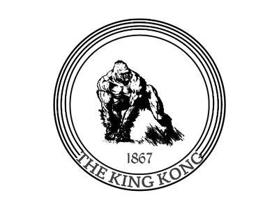 Logos The kingkong by egtar app branding design icon illustration illustrator logo typography ui ux vector