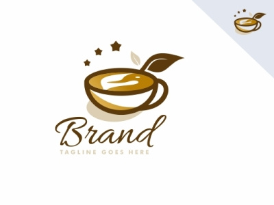 Elephant Coffee Art Latte Logo abstract logo agricultural branding design illustration logo minimal minimalist logo modern logo ui