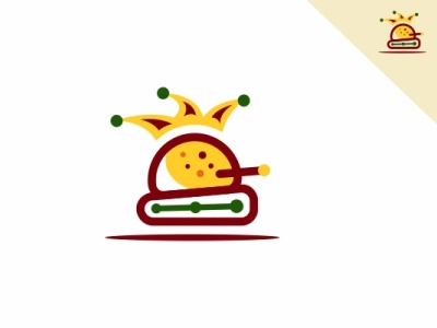 King Burger Tank Logo abstract logo agricultural branding design illustration logo minimal minimalist logo modern logo ui