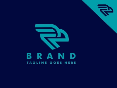 R Eagle Style Logo