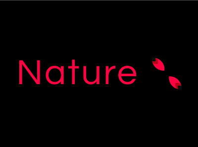 Nature Logo art branding design graphic design illustration logo typography vector