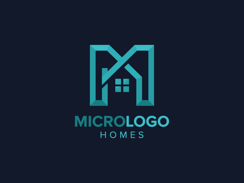 Letter M real estate Logo m creative architecture building modern letter house simple home logo estate real