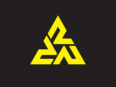 Triple letter R logo brand gold identity letter logo modern r shape stong trendy triple triple r