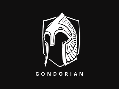 Gondorian drawing helmet illustration lotr