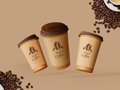 Musted Coffee Cup Mockup