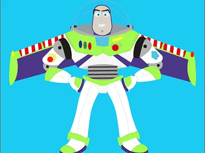 Buzz Lightyear buzz fun illustration illustrator toystory vector