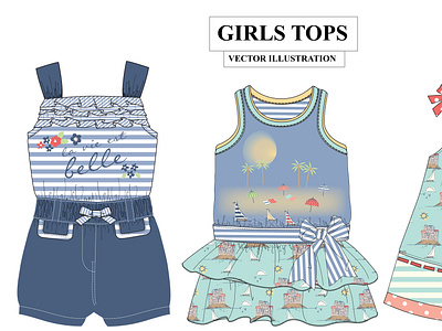 Girls Tops Collection