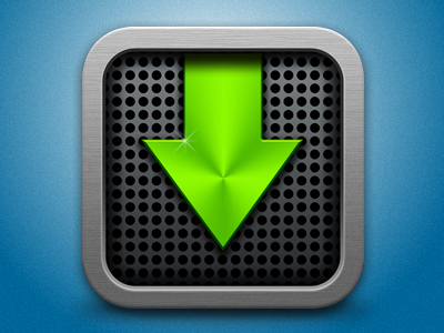 Download icon download gray green icon ios