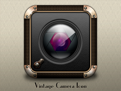 Vintage Camera Icon