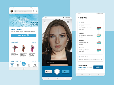 Redesign: Paraplus - A Smart Application for Make Up