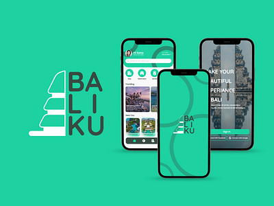 BALIKU - UI Design bali figma product design travel aps ui ui design uiux design