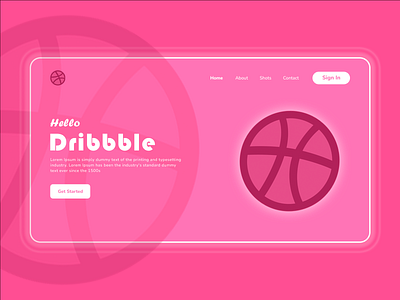 Hello Dribbble! 3d animation branding design dribbbleshot firstshot graphic design illustration logo mobile motion motion graphics typography ui uiux vector web webdesign
