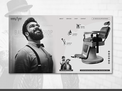 Webdesign - Barber