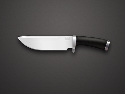 A small knife icon knife logo ui