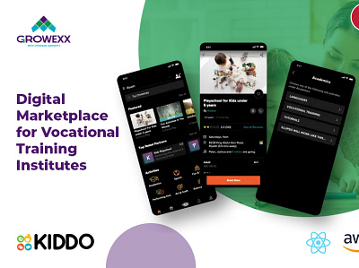 Digital Marketplace for Vocational Training Insti. education mobile app mvp