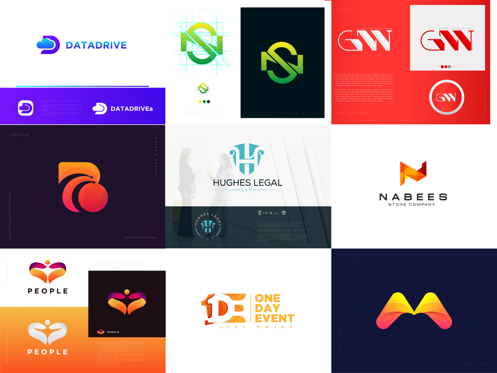 Logo Folio V2 by DeftBranding | Logo Design on Dribbble